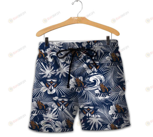 UT Martin Skyhawks Men Shorts Tropical Seamless