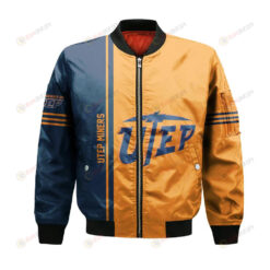 UTEP Miners Bomber Jacket 3D Printed Half Style