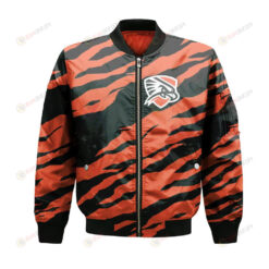 UTPB Falcons Bomber Jacket 3D Printed Sport Style Team Logo Pattern