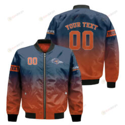 UTSA Roadrunners Fadded Bomber Jacket 3D Printed