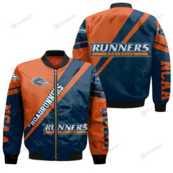 UTSA Roadrunners Logo Bomber Jacket 3D Printed Cross Style