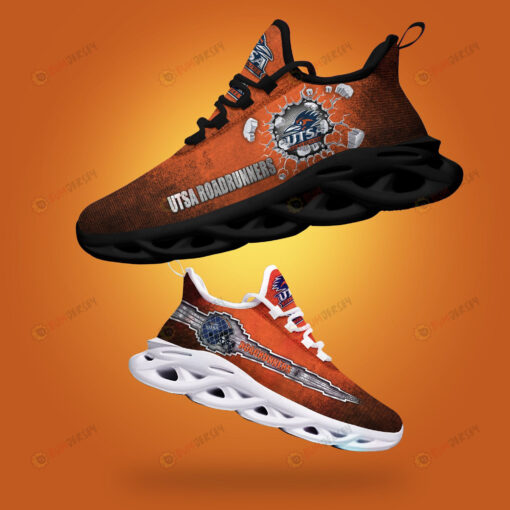 UTSA Roadrunners Logo Broken Pattern 3D Max Soul Sneaker Shoes