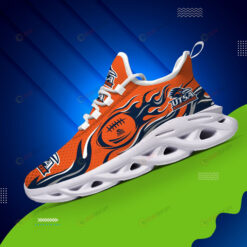 UTSA Roadrunners Logo Fireball Pattern 3D Max Soul Sneaker Shoes