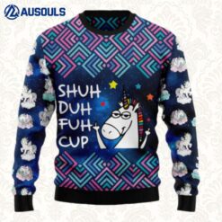 Unicorn Galaxy Cool Ugly Sweaters For Men Women Unisex