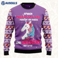 Unicorn Magical Ugly Sweaters For Men Women Unisex