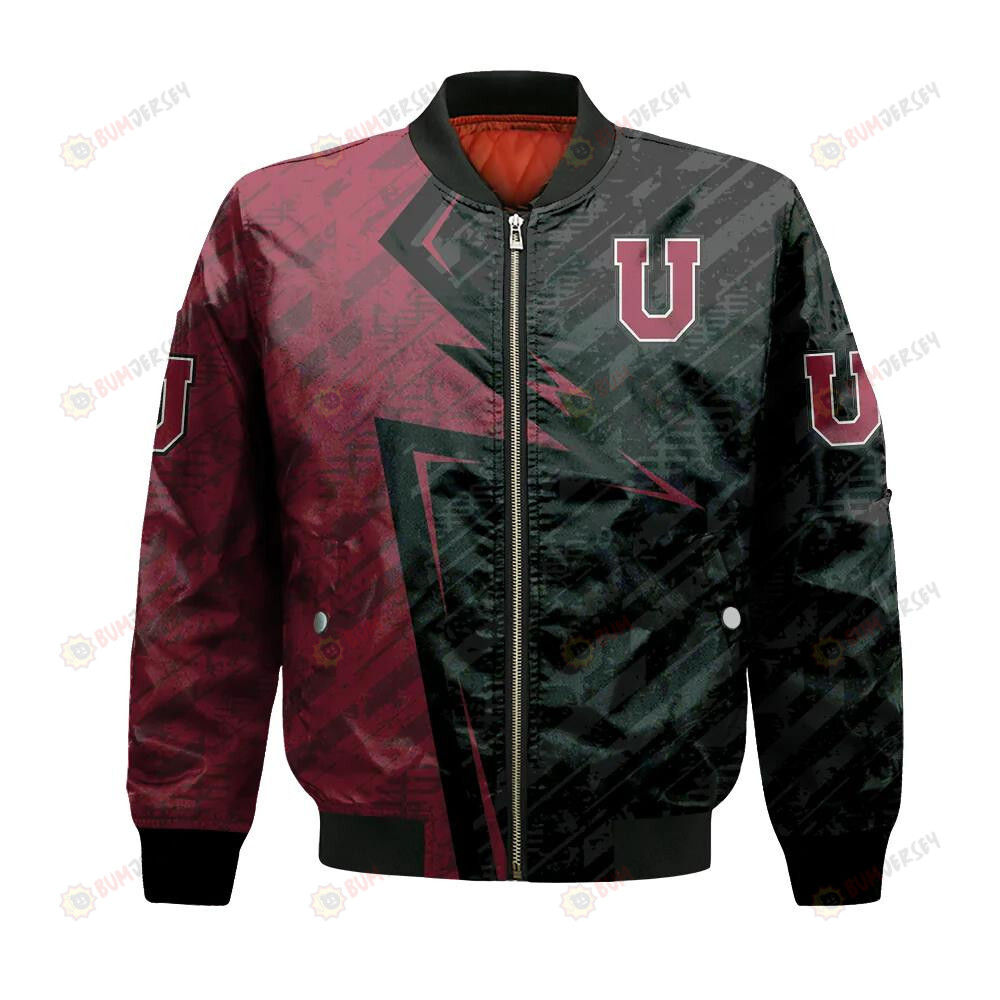 Union Dutchmen Bomber Jacket 3D Printed Abstract Pattern Sport