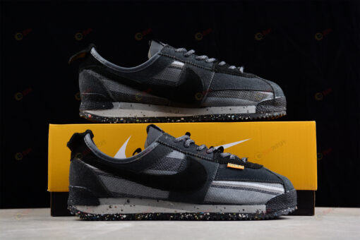 Union LA x Nike Cortez Dark Grey Black Shoes Sneakers