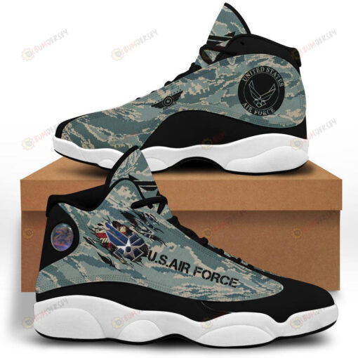 Us Air Force Green Camo Air Jordan 13 Sneakers Sport Shoes