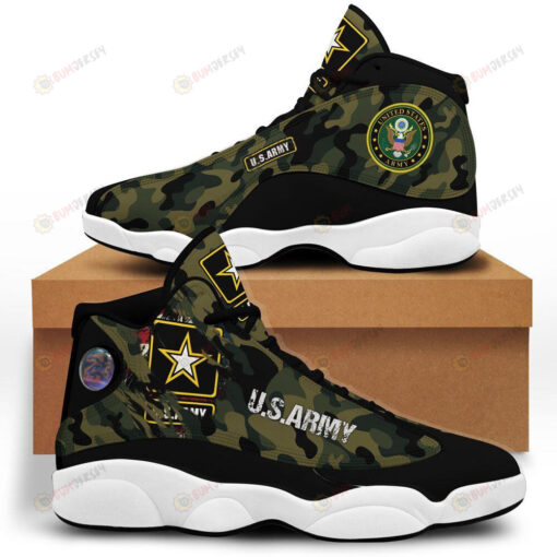 Us Army Camo Air Jordan 13 Sneakers Sport Shoes