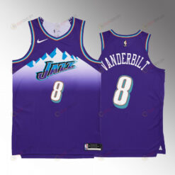 Utah Jazz 8 Jarred Vanderbilt Purple Jersey 2022-23 Classic Edition