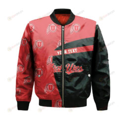 Utah Utes Bomber Jacket 3D Printed Special Style