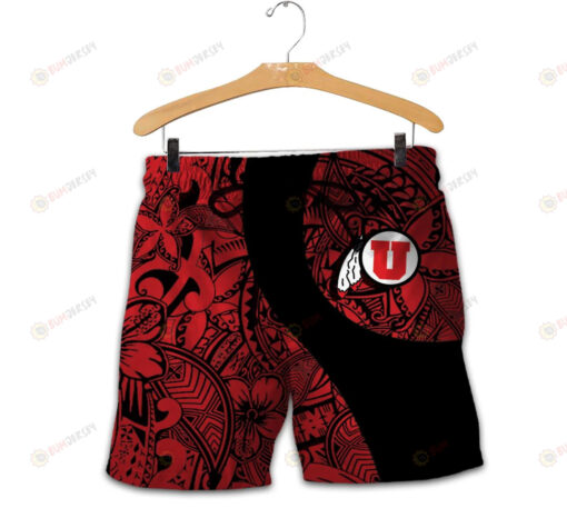 Utah Utes Men Shorts Polynesian