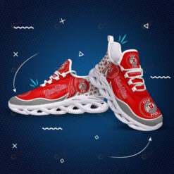 Utah Utes Small Logo Pattern 3D Max Soul Sneaker Shoes