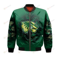 Utah Valley Wolverines Bomber Jacket 3D Printed Camouflage Vintage