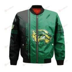 Utah Valley Wolverines Bomber Jacket 3D Printed Half Style