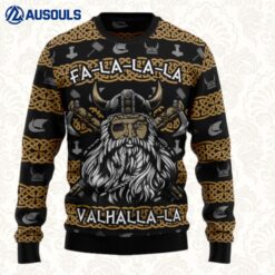 Valhalla La La La Ugly Sweaters For Men Women Unisex