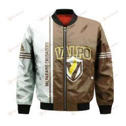 Valparaiso Crusaders Bomber Jacket 3D Printed Half Style