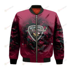 Vancouver Giants Bomber Jacket 3D Printed Camouflage Vintage