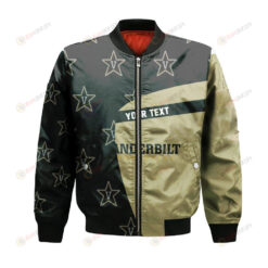Vanderbilt Commodores Bomber Jacket 3D Printed Special Style