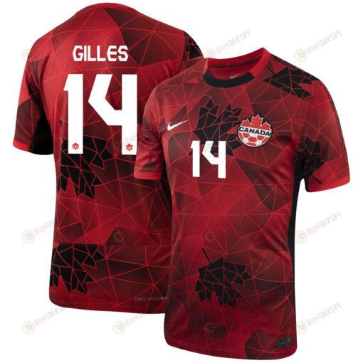 Vanessa Gilles 17 Canada Women's National Team 2023-24 World Cup Home Men Jersey