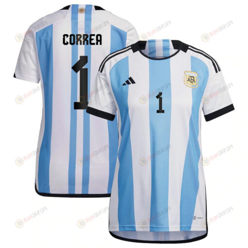 Vanina Correa 1 Argentina Women's National Team 2023-24 World Cup Home Women Jersey