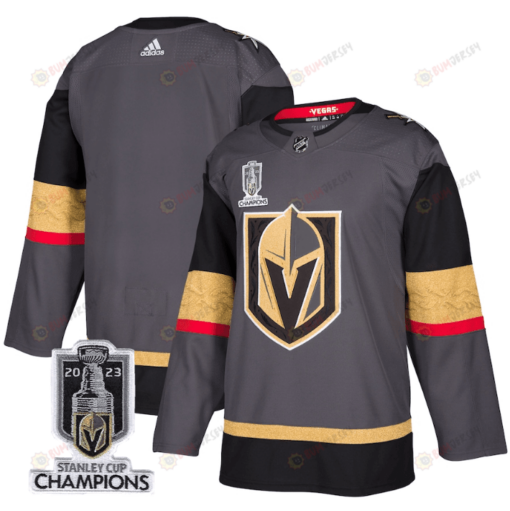 Vegas Golden Knights 2023 Stanley Cup Champions Patch Alternate Breakaway Jersey - Black