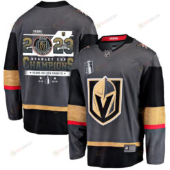 Vegas Golden Knights Championship Success 2023 Stanley Cup Men Jersey - Black