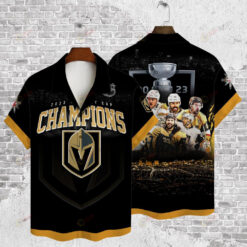 Vegas Golden Knights National Hockey League Champions Stanley Cup 2023 3D Hawaiian Shirt