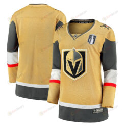 Vegas Golden Knights Women's 2023 Stanley Cup Final Home Breakaway Jersey - Gold