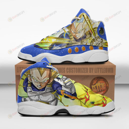 Vegeta Shoes Super Saiyan Dragon Ball Anime Air Jordan 13 Shoes Sneakers