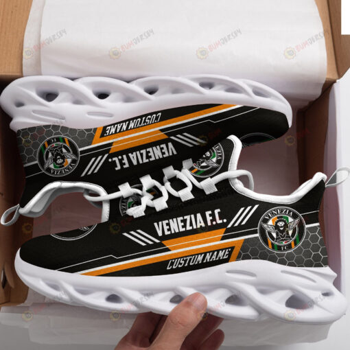 Venezia Logo Custom Name Pattern 3D Max Soul Sneaker Shoes