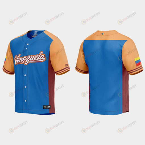 Venezuela Baseball 2023 World Baseball Classic Jersey - Royal