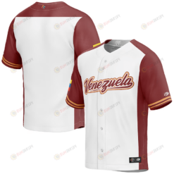 Venezuela Baseball White 2023 World Baseball Classic Men Jersey