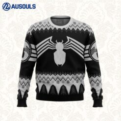 Venom Marvel Venom Symbol Ugly Sweaters For Men Women Unisex