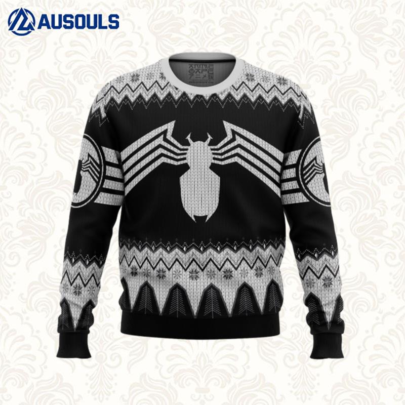 Venom Marvel Venom Symbol Ugly Sweaters For Men Women Unisex