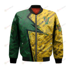 Vermont Catamounts Bomber Jacket 3D Printed Abstract Pattern Sport