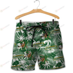 Vermont Catamounts Men Shorts Tropical Seamless