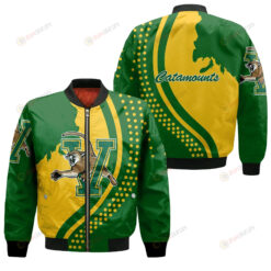 Vermont Catamounts - USA Map Bomber Jacket 3D Printed