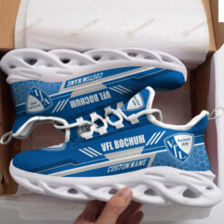 VfL Bochum Logo Custom Name Pattern 3D Max Soul Sneaker Shoes