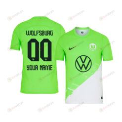 VfL Wolfsburg 2023-24 Home Custom YOUTH Jersey - Green