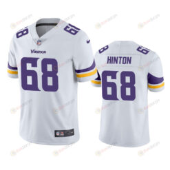 Vikings Kyle Hinton 68 Vapor Untouchable Limited White Jersey Men's