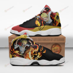 Vinsmoke Sanji Shoes One Piece Anime Air Jordan 13 Shoes Sneakers