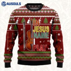 Violin I Play Ugly Sweaters For Men Women Unisex