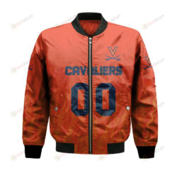 Virginia Cavaliers Bomber Jacket 3D Printed Team Logo Custom Text And Number