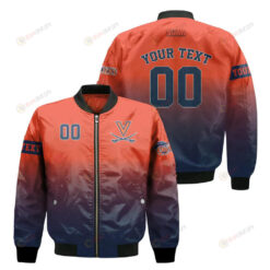 Virginia Cavaliers Fadded Bomber Jacket 3D Printed