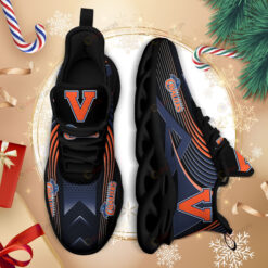 Virginia Cavaliers Logo Thin Stripe Pattern 3D Max Soul Sneaker Shoes