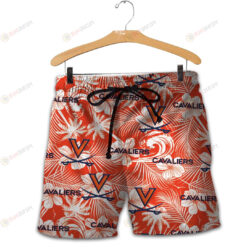 Virginia Cavaliers Men Shorts Tropical Seamless