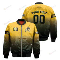 Virginia Commonwealth Rams Fadded Bomber Jacket 3D Printed