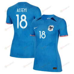 Viviane Asseyi 18 France Women's National Team 2023-24 World Cup Home Women Jersey