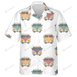 Vivid Colorful Flowers And Peace Signs Hippie Style Design Hawaiian Shirt